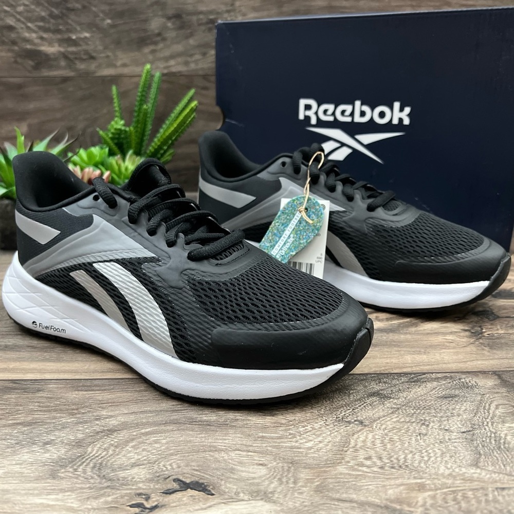 NIB Reebok Energen Run Fuel Foam Running Shoes Sneakers Black - Picture 4 of 15